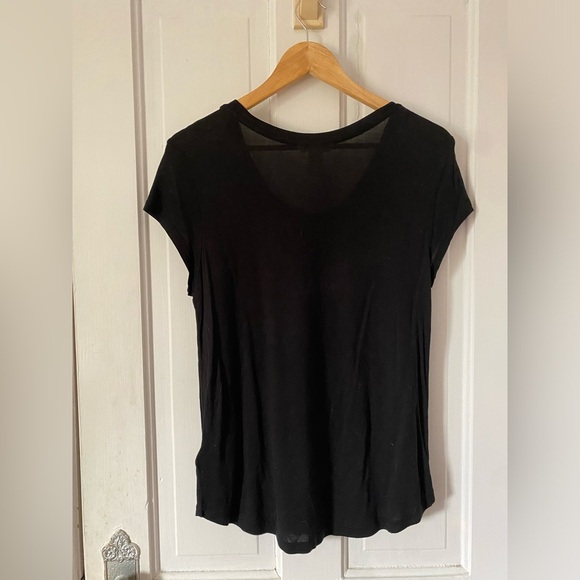 H&M black cat sequin top - Picture 2 of 4